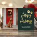 Recherche de happy howlidays vœux cartes Feuille d'or