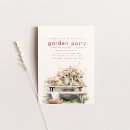 Recherche de garden tea party invitations Printemps