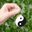Recherche de yin porteclés Noir et blanc