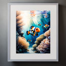 Recherche de peintures clown posters Aquarelle