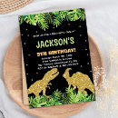 Recherche de de partie de dinosaure invitations Boy