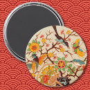 Recherche de chinois magnets Fleurs