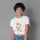 Recherche de jaune de fleur tshirts Vintage