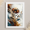 Recherche de floral abstrait art Chic boho tendance
