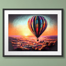 Zoek naar hete luchtballons posters Pastel
