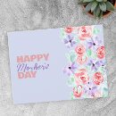 Recherche de violette romantique cartes postales Fleurs d'eau