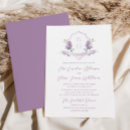 Recherche de lilas mariage invitations Monogramme