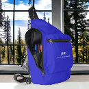 Recherche de bleu sacs Retour à l'école