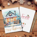 Recherche de lettre b vœux cartes Aquarelle