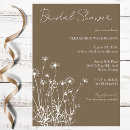 Recherche de taupe et blanc invitations Bride