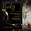 Recherche de chic 40ans anniversaire invitations Classe
