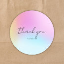 Recherche de arc en ciel abstrait autocollants Merci