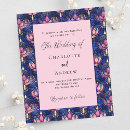 Recherche de motif chic invitations Vintage