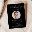 Recherche de service de souvenir invitations Mémorial