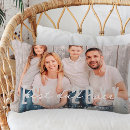 Recherche de notre père coussins Noir et blanc