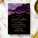 Recherche de dark purple invitations Foncé