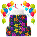 Recherche de anniversaire de fleur papier cadeau Fille