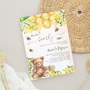 Recherche de pot de miel invitations Baby