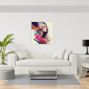 Recherche de toile beaux art Turquoise