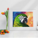Recherche de perroquet vert posters Oiseaux tropicaux