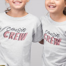 Recherche de cousin crew tshirts Enfants
