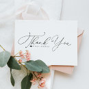 Recherche de black remerciements cartes Typographie