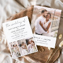Recherche de collage mariage invitations Minimaliste