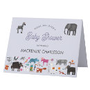 Zoek naar animal babyshower uitnodigingen Dierentuin