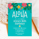 Recherche de aloha anniversaire invitations Luau