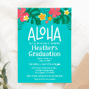 Recherche de luau graduation invitations Hawaïen