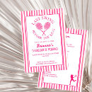 Recherche de club de tennis invitations Preppy