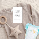 Recherche de baby shower accompagnement cartes Noir et blanc