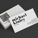 Recherche de freelancer cartes visite Noir et blanc