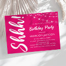 Recherche de surprise moderne invitations Rose