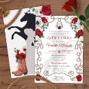 Zoek naar red rose quinceanera invitations Charro