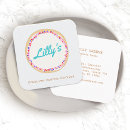 Recherche de boulanger biscuit cartes visite Pâtisseries