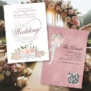 Recherche de bouquet rose mariage invitations Invités