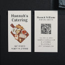 Recherche de service de traiteur cartes visite Moderne