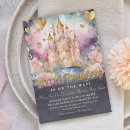 Recherche de princess 11x16 invitations Château