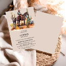 Recherche de cowboy occidental invitations Élégant