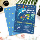 Recherche de tortue bleue invitations Sous la mer