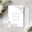 Recherche de fleur simple cartes postales Sauver la date