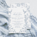 Recherche de cadre baroque invitations Bleu