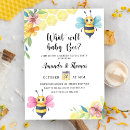 Recherche de abeilles invitations Aquarelle