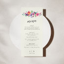 Recherche de watercolor mariage menus Élégant