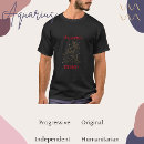 Recherche de aquarius tshirts Typographie