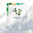 Recherche de irish baby shower invitations Vert