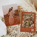 Recherche de burnt orange invitations Code qr