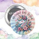 Recherche de fleur rose badges Girl