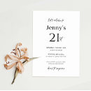 Recherche de 21ème anniversaire invitations Vingt et un